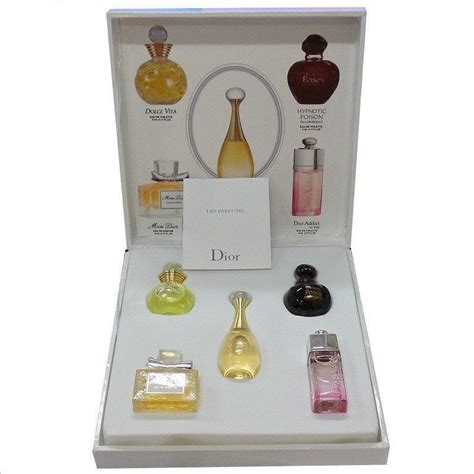 dior perfume minis gift set.